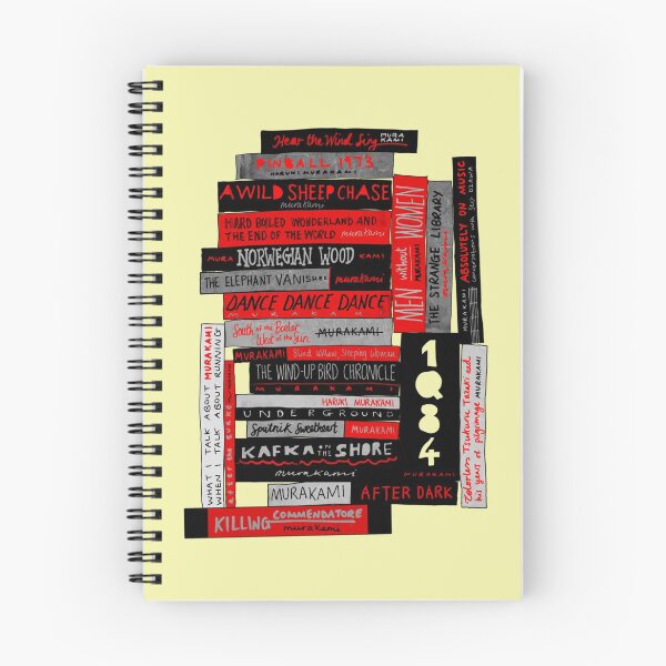 Item preview, Murakami Book Stack Fanatic (Colour)   designed and sold by KeelySchmitt.