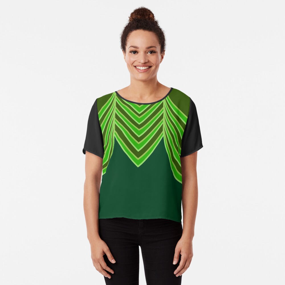 Soap Opera Curtain Series 3 Chiffon Top