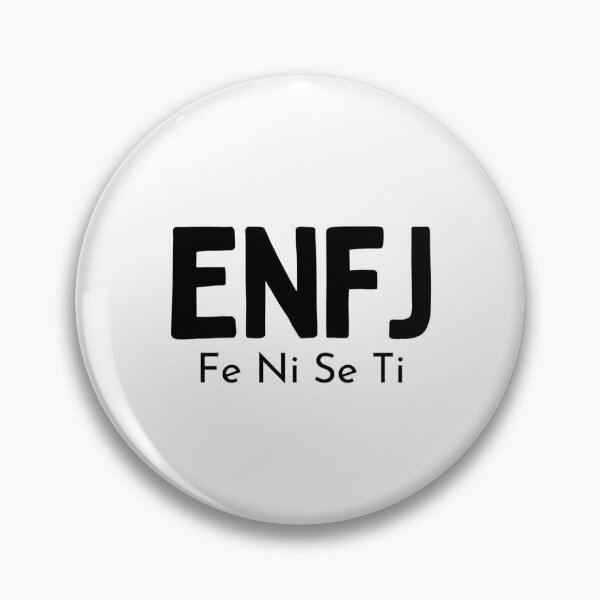 Item preview, ENFJ - MBTI Personality Type (white) designed and sold by Artem Bogatikov.