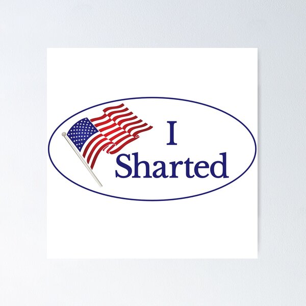 Item preview, I Sharted | Funny I Voted designed and sold by SocialAtrophy.