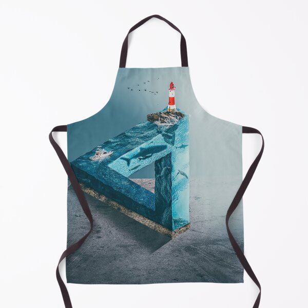 Item preview, Surrealistic Penrose Impossible Triangle-Water World, 3D Nature underwater, Surreal, Surrealist designed and sold by MAEffects.