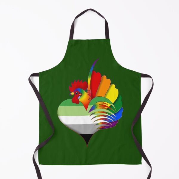 Item preview, Aromantic Pride Serama Heart designed and sold by Kit Ellsworth.