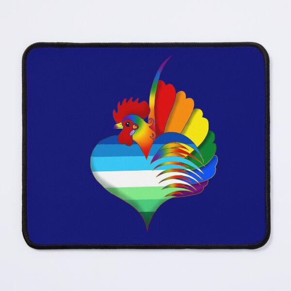 Item preview, MLM Pride Serama Heart designed and sold by Kit Ellsworth.