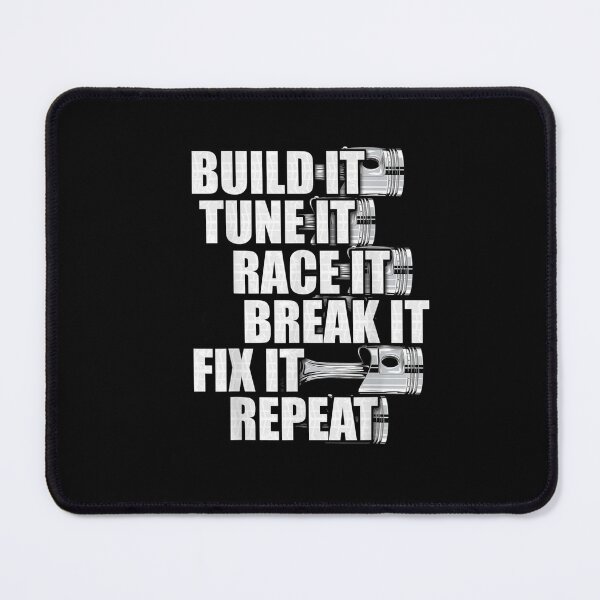 Item preview, Build it Tune It Race It Break It Fix It Repeat Car Guy Christmas Funny Car Shirts For Men designed and sold by wi trendshop.