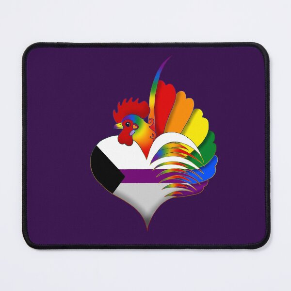 Item preview,  Demisexual Pride Serama Heart designed and sold by Kit Ellsworth.