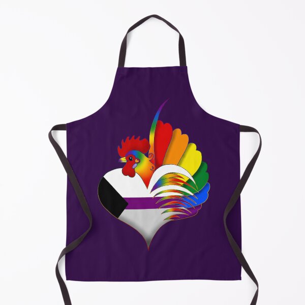 Item preview, Demisexual Pride Serama Heart designed and sold by Kit Ellsworth.