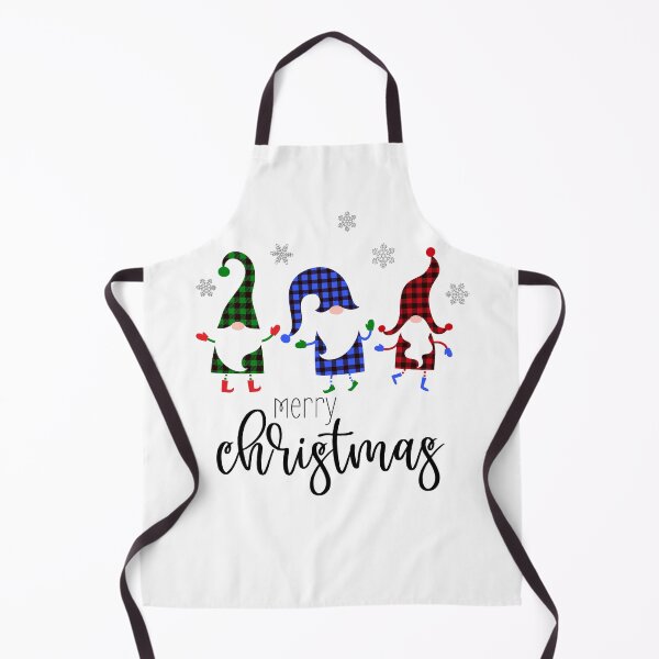 Item preview, Merry Christmas Funny Gnomes Buffalo Plaid designed and sold by SpringMoonPress.