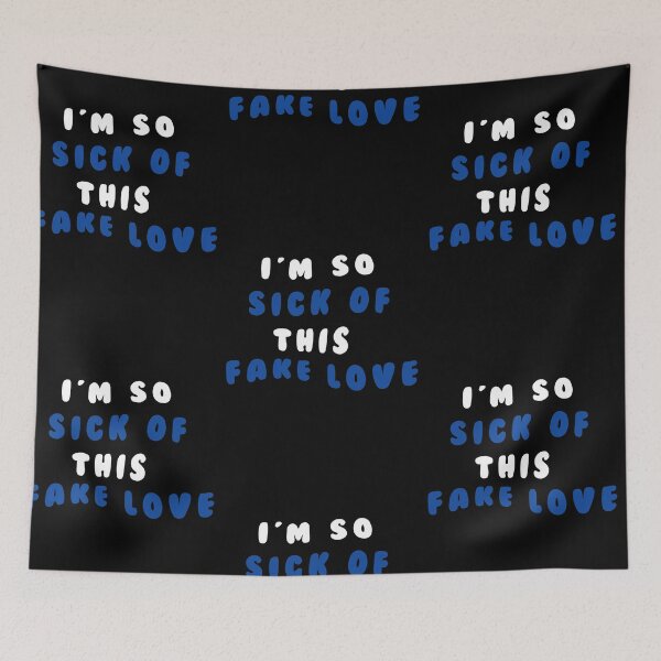 Item preview, BTS Fake Love (I'm So Sick Of This Fake Love) designed and sold by gukminlvly.