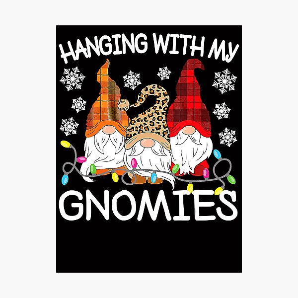 Item preview, Hanging With My Gnomies Funny Christmas Gnome Xmas designed and sold by BrandyBare.