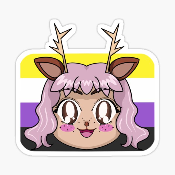 Terra Non-Binary Pride Sticker
