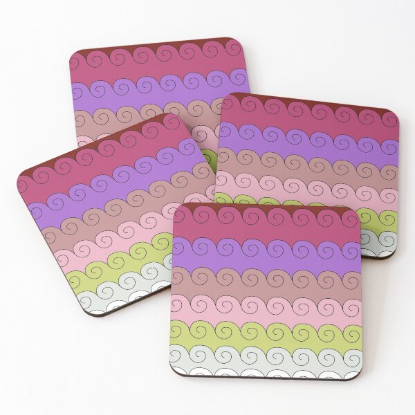 Item preview, Mystical Japanese Wave Pattern Series3 designed and sold by vkdezine.