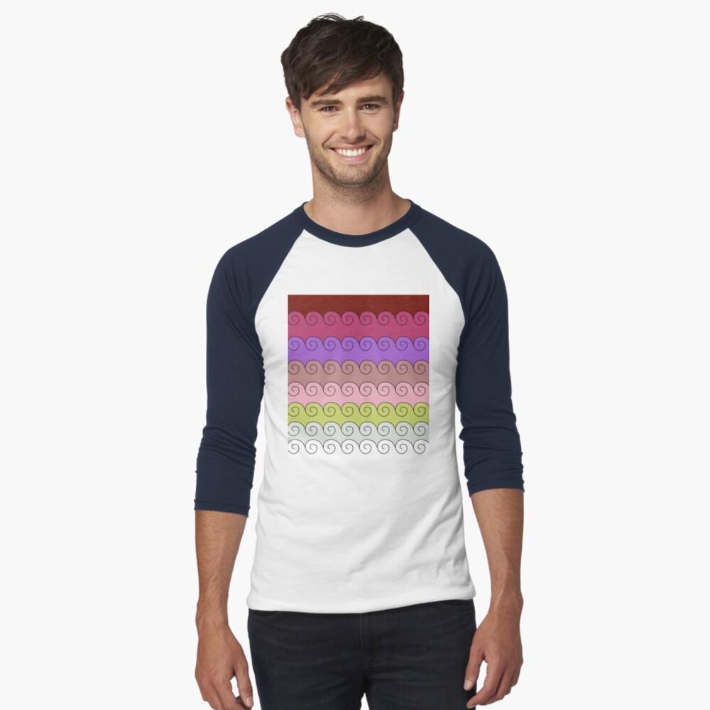Item preview, Baseball ¾ Sleeve T-Shirt designed and sold by vkdezine.