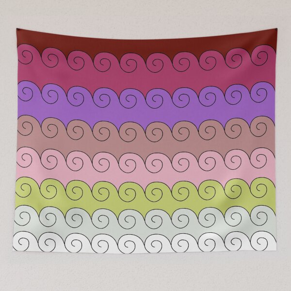 Item preview, Mystical Japanese Wave Pattern Series3 designed and sold by vkdezine.