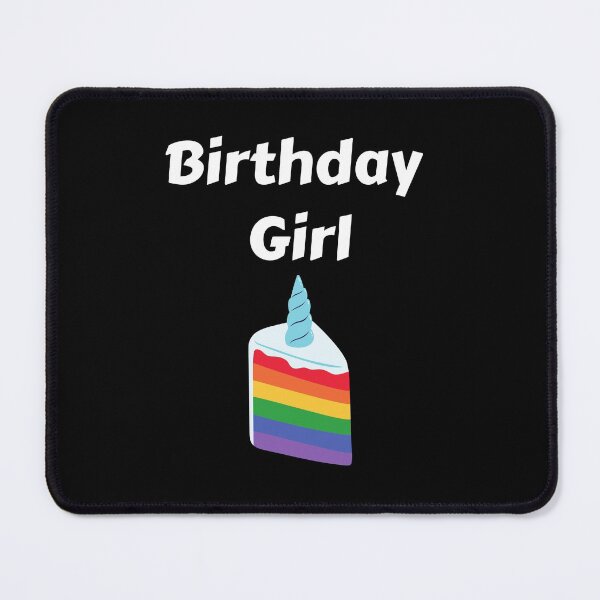 Item preview, Birthday Girl Rainbow Unicorn Cake designed and sold by JRice66.
