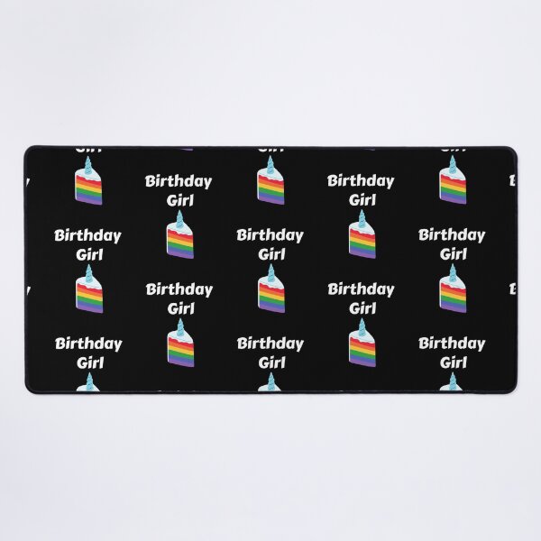 Item preview, Birthday Girl Rainbow Unicorn Cake designed and sold by JRice66.