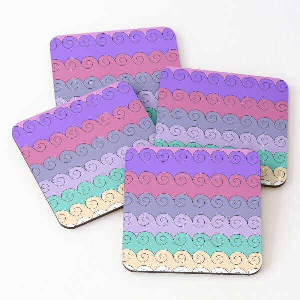 Item preview, Mystical Japanese Wave Pattern Series4 designed and sold by vkdezine.