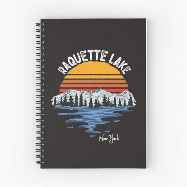 Item preview, Vintage Raquette Lake Sunset Art designed and sold by MrEddie10.