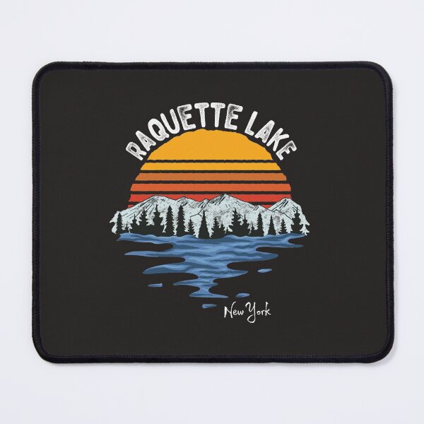 Item preview, Vintage Raquette Lake Sunset Art designed and sold by MrEddie10.