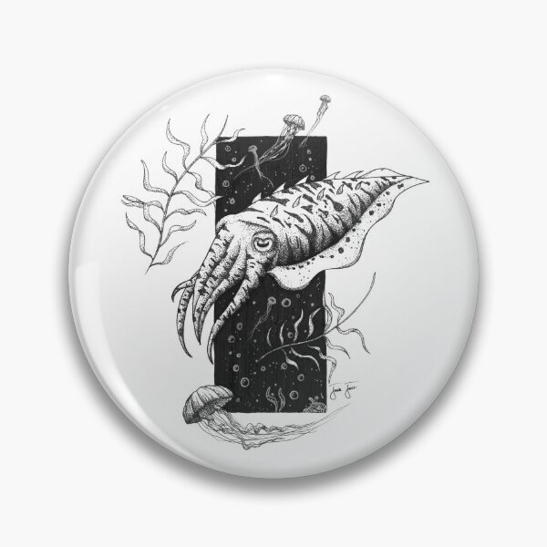 Item preview, Cuttlefish designed and sold by inkyhollows.