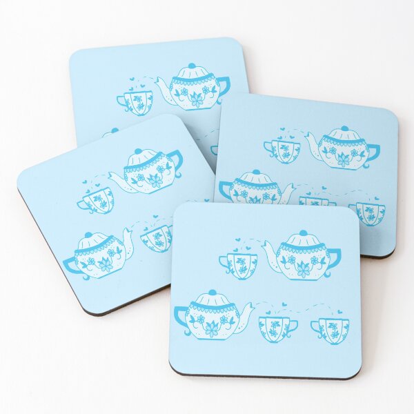 Item preview, Blue Tea Set designed and sold by ManonDeLArt.