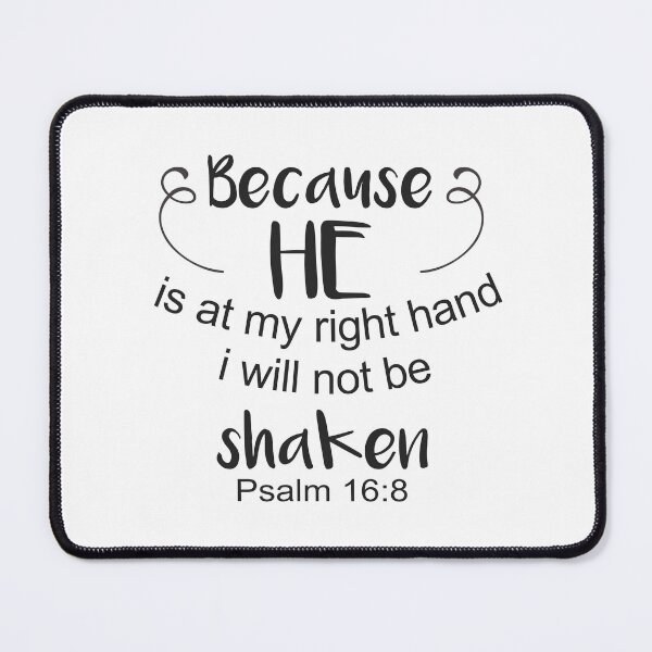 Item preview, Christian Design - I Will Not Be Shaken designed and sold by simplydesignart.