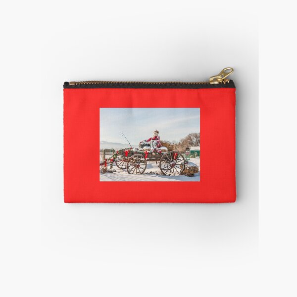 Artikelvorschau, Cowboy Santa in einem Wagen entworfen und verkauft von Sue Smith.