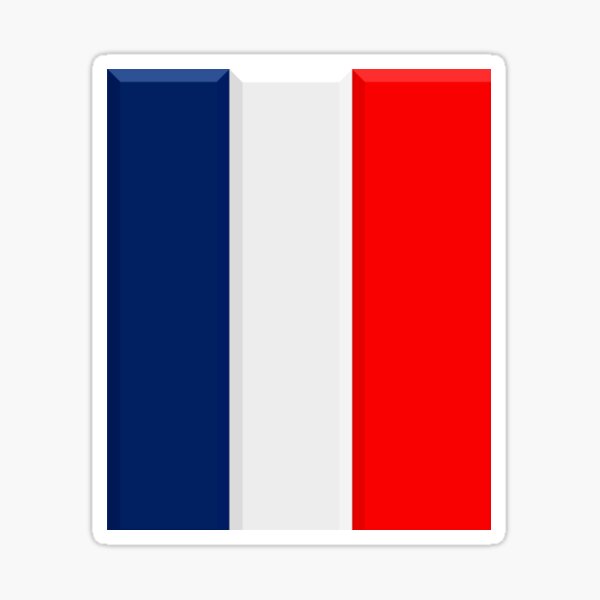 France Flag Sticker By DabalDeg Redbubble