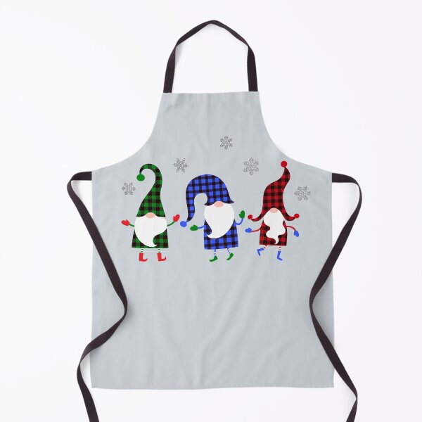 Item preview, Christmas Funny Gnomes Buffalo Plaid designed and sold by SpringMoonPress.