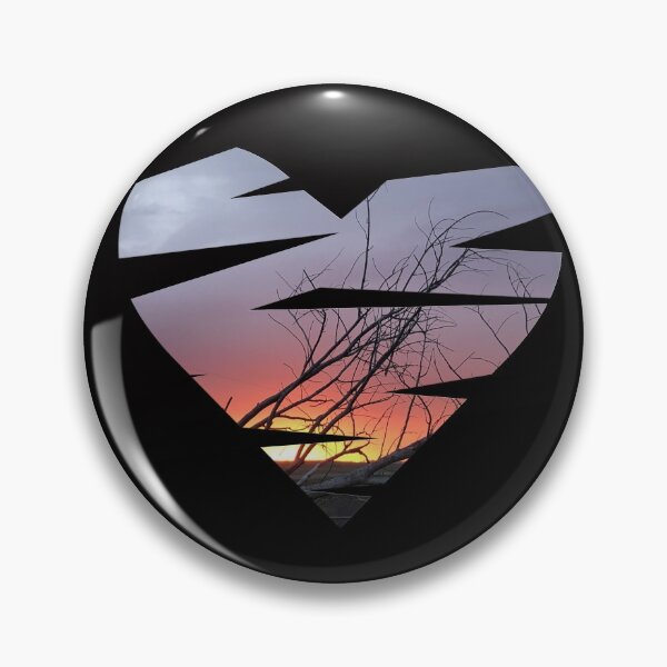 Item preview, Abstract Sunset Heart designed and sold by AloraDawnEve.