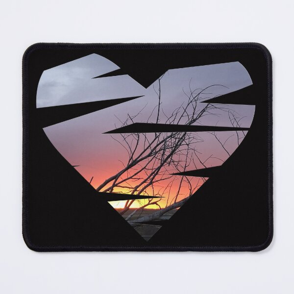 Item preview, Abstract Sunset Heart designed and sold by AloraDawnEve.