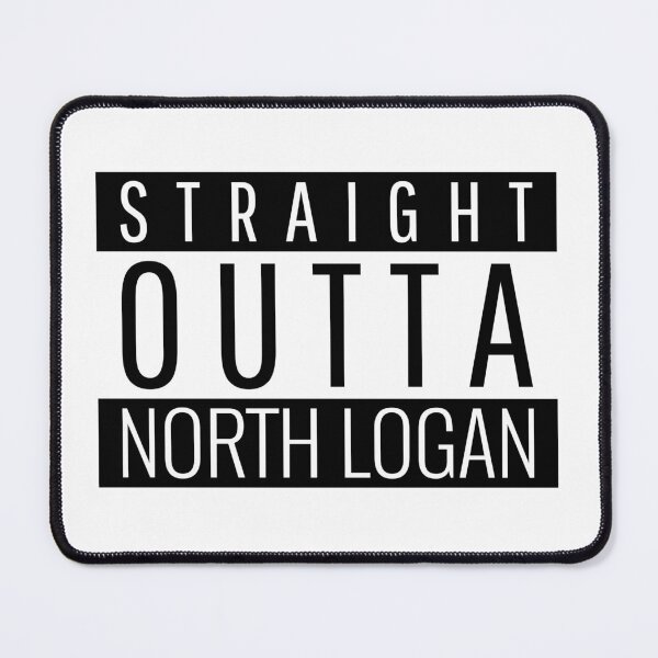 Item preview, Straight Outta North Logan Utah  designed and sold by Teelogic.