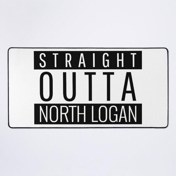 Item preview, Straight Outta North Logan Utah  designed and sold by Teelogic.