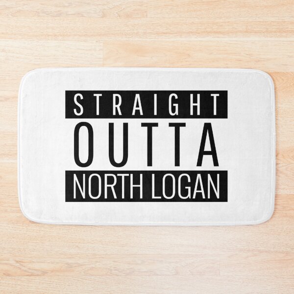 Item preview, Straight Outta North Logan Utah  designed and sold by Teelogic.