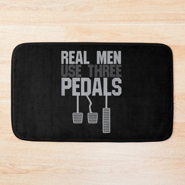 Item preview, Real Men Use Three Pedals Funny Car Guy Gift designed and sold by wi trendshop.