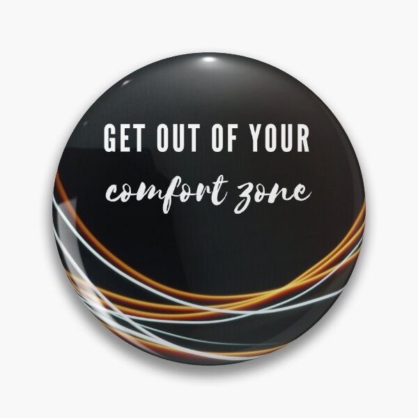 Item preview, Get out of your comfort zone - Realization quotes designed and sold by DigitalArtTrend.
