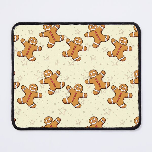 Item preview, Rows of Gingerbread Men Cookies Pattern designed and sold by Trinket-Trickster.