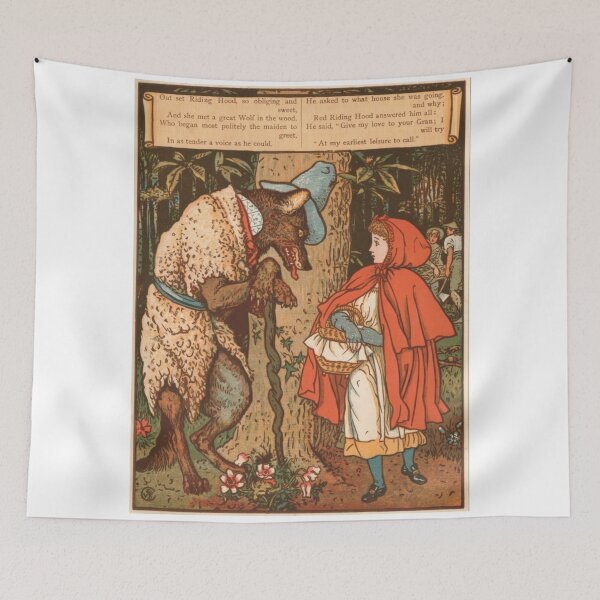 Item preview, Walter Crane Red Riding Hood  designed and sold by Pinkmagenta.