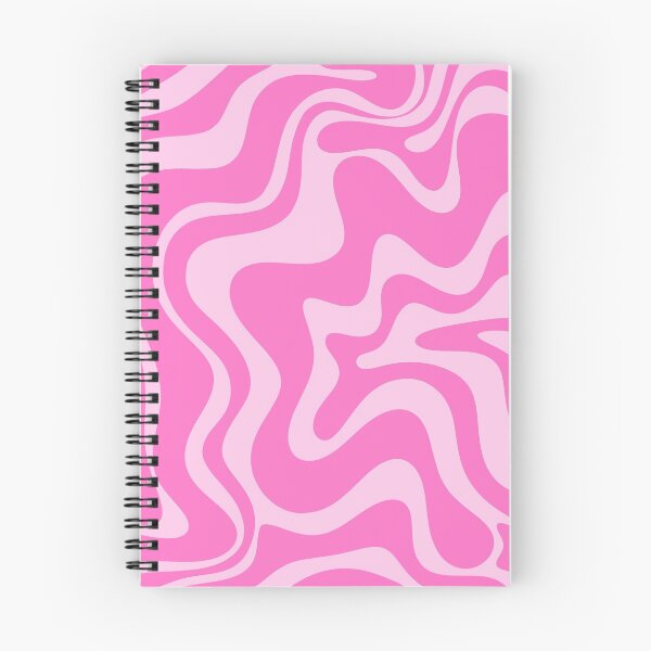 Item preview, Retro Liquid Swirl Abstract Pattern in Y2K Pink Tones designed and sold by kierkegaard.