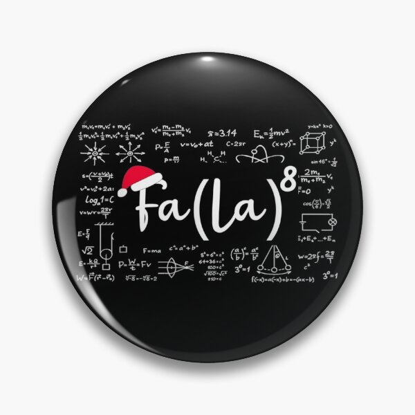 Item preview, Fa La 8 Math Teacher Christmas Fa La La Pajama designed and sold by pinkard.