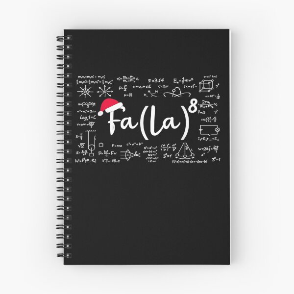 Item preview, Fa La 8 Math Teacher Christmas Fa La La Pajama designed and sold by pinkard.