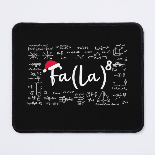 Item preview, Fa La 8 Math Teacher Christmas Fa La La Pajama designed and sold by pinkard.