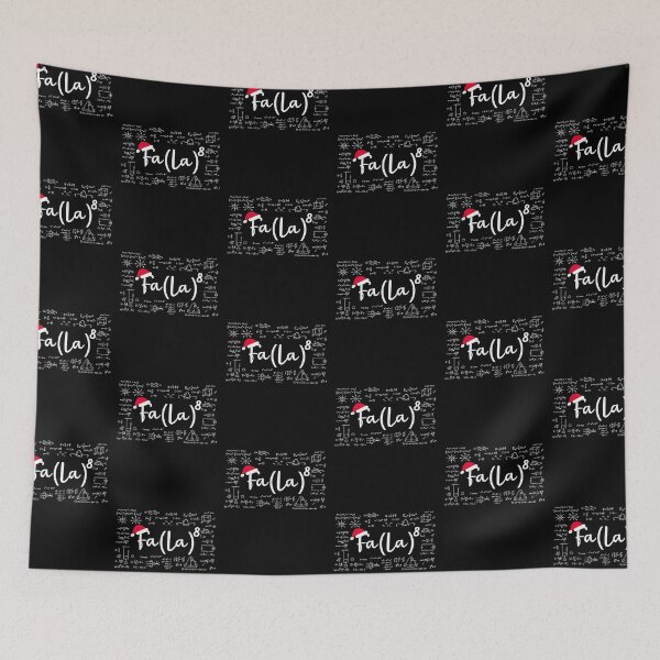 Item preview, Fa La 8 Math Teacher Christmas Fa La La Pajama designed and sold by pinkard.