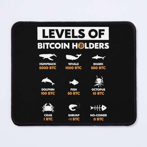 Item preview, Levels Of Bitcoin Holders Crypto Btc Cryptocurrency Investor designed and sold by iceteeselling.