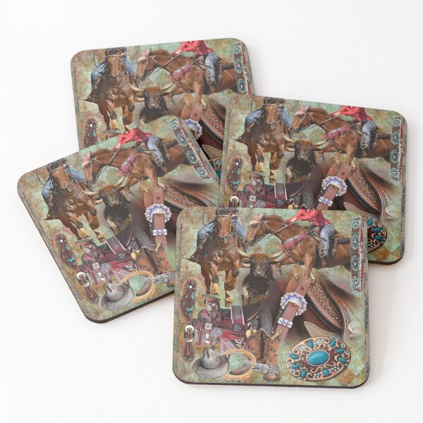 Artikelvorschau, RODEO, WESTERN THEMA ÜBERWURFDECKE entworfen und verkauft von Barbara Jean Photo Art And Design.