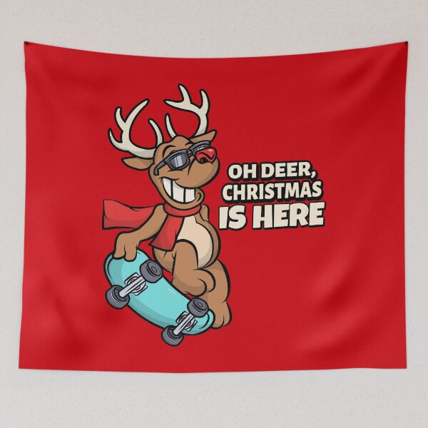Item preview, Oh Deer Christmas Is Here designed and sold by YOYOCollection.