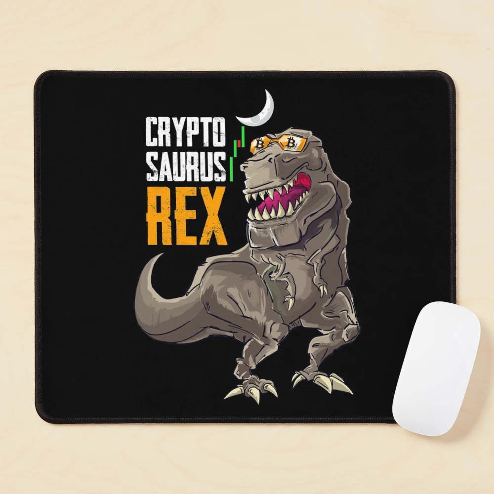 Bitcoin Dinosaur Cryptosaurus Rex Btc Crypto T-Rex