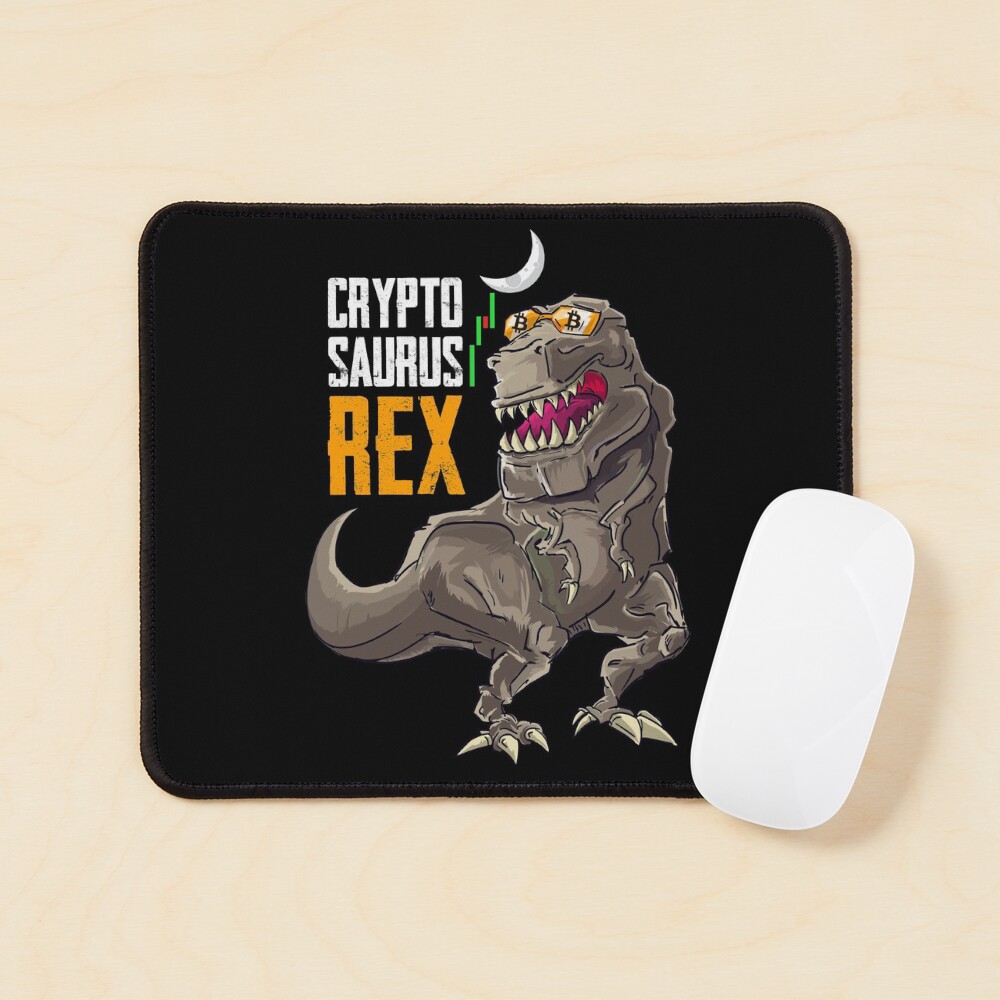 Bitcoin Dinosaur Cryptosaurus Rex Btc Crypto T-Rex
