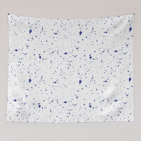 Item preview, Ink Spot White and Blue designed and sold by SerenaChoe.