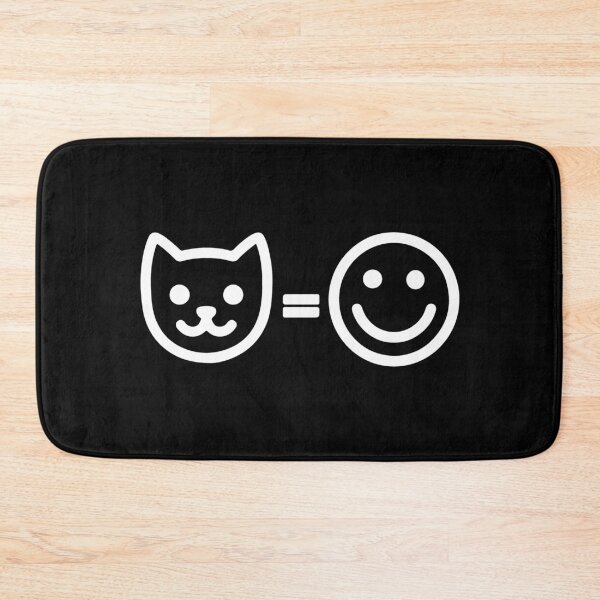 Item preview, Cat = Happy Face (White) designed and sold by GlitterState.