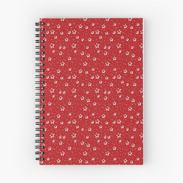 Item preview, White Stars on Red Seamless Pattern designed and sold by Trinket-Trickster.